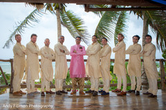 Indian groom with his groomsmen squad. Indian groom with his groomsmen squad.