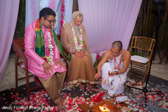 Indian wedding taking place in Mexico.