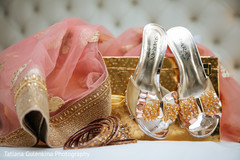 Charming indian bridal shoes and accessories. Charming indian bridal shoes and accessories.