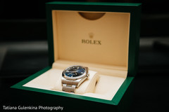 Elegant groom's watch. Elegant groom's watch.