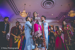 Maharani being carried