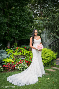 Beautiful indian bride outdoor photography before wedding ceremony Beautiful indian bride outdoor photography before wedding ceremony