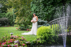 Indian bride outdoor photography before wedding ceremony Indian bride outdoor photography before wedding ceremony