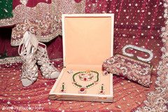 Magnificent bridal jewelry set , shoes and clutch. Magnificent bridal jewelry set , shoes and clutch.