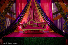 Sangeet stage. Sangeet stage.