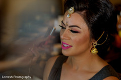 Charming maharani getting ready for her big day. Charming maharani getting ready for her big day.