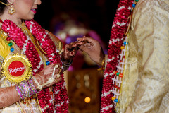 South indian couple exchange rings. South indian couple exchange rings.