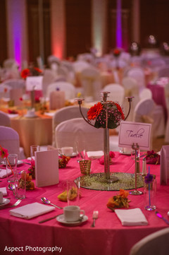 Table centerpieces at indian wedding ceremony Table centerpieces at indian wedding ceremony