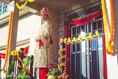 Indian groom in traditional wedding outfit Indian groom in traditional wedding outfit