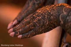 Indian bride's mehndi design. Indian bride's mehndi design.
