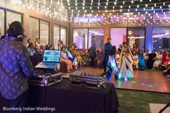 Bride and groom showing off their moves. Bride and groom showing off their moves.