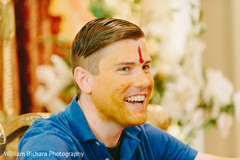 Groom at haldi ceremony Groom at haldi ceremony