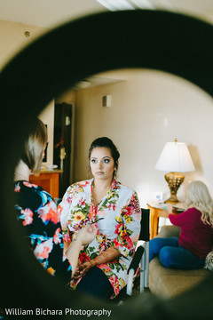 Indian bride getting ready Indian bride getting ready